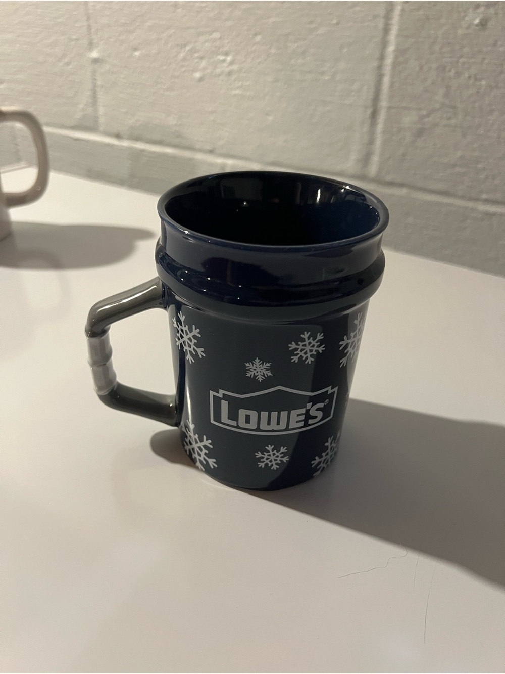 Lowe’s Mini Bucket Winter Ceramic Coffee Mug